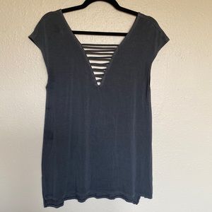 Soft & sexy tank top dark wash gray
